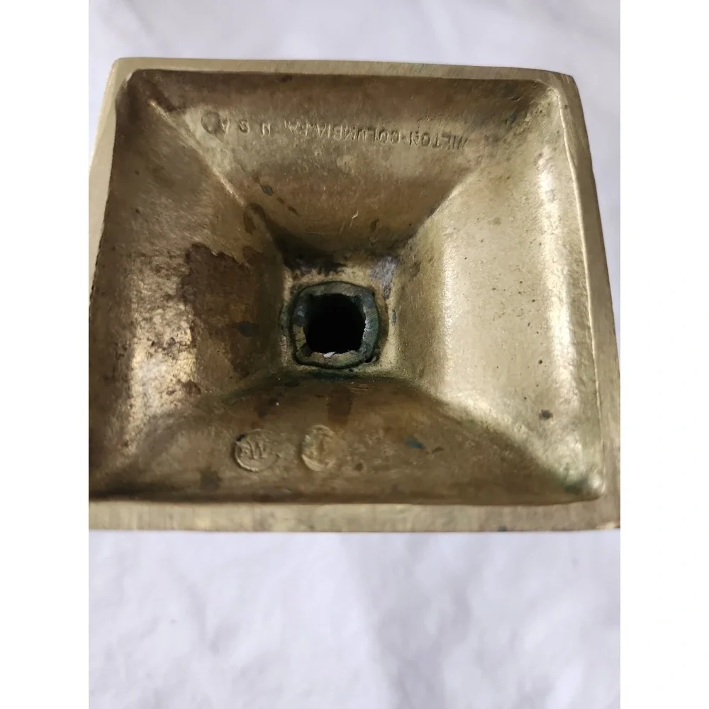Vintage Brass Taper Candle‎ Holder 5